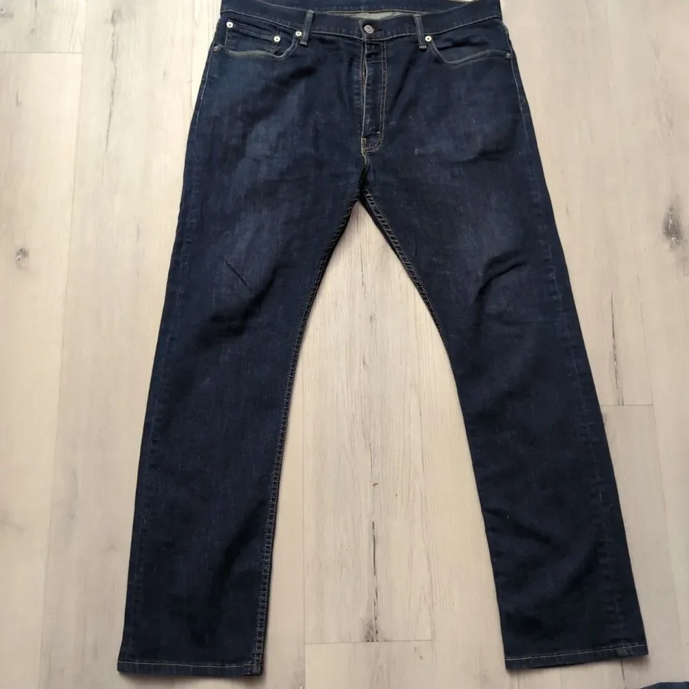 Levi's 513 Jeans Blank Mens 38 Blue Jeans Red R Tab Levis Red R 3832